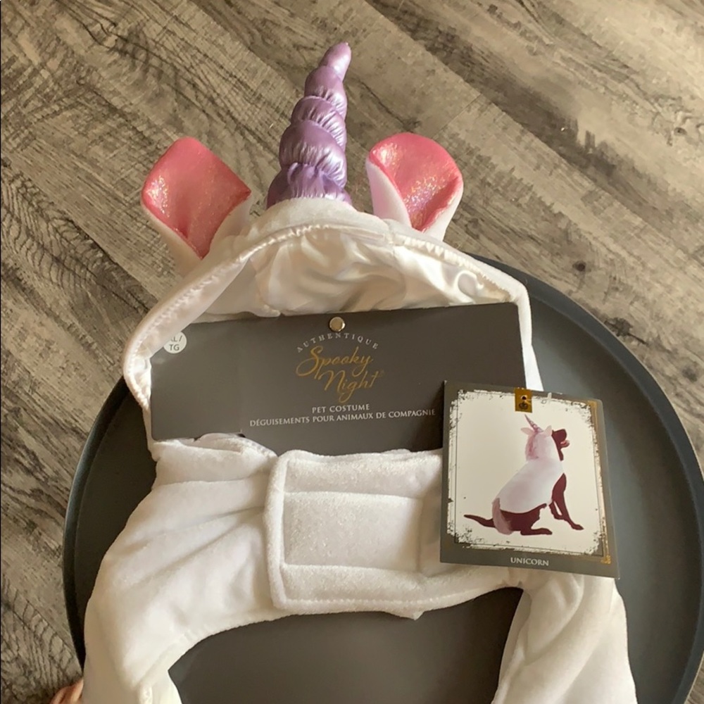 Unicorn Dog Costume - XL